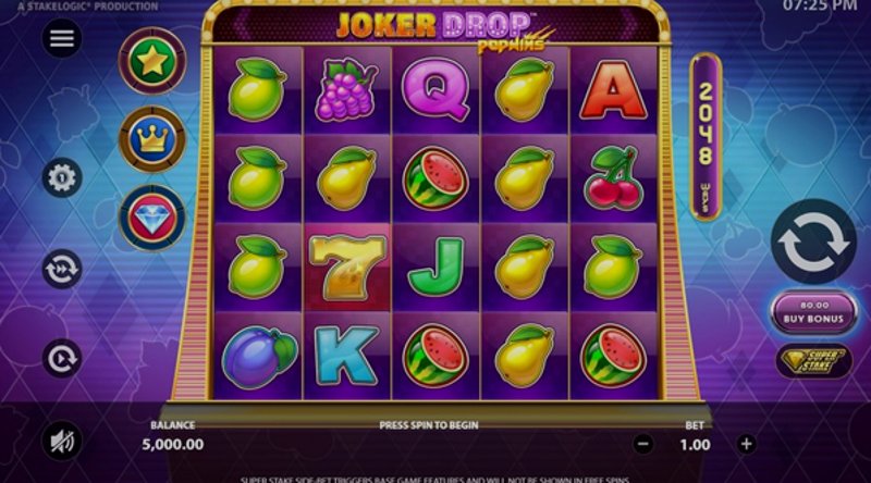 Играть Joker Drop от Stakelogic в казино 1Win