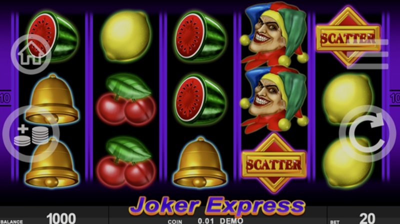 Играть Joker Express от Spinthon в казино 1Win