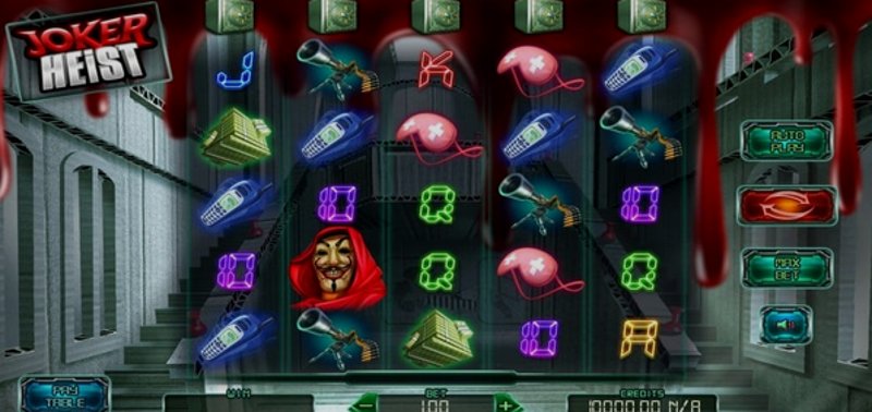 Играть Joker Heist от Groove в казино 1Win