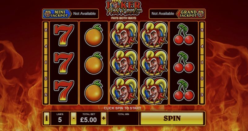 Играть Joker Hot Reels от Playtech в казино 1Win
