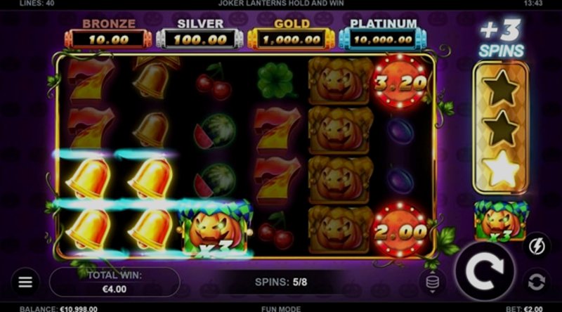 Играть Joker Lanterns Hold and Win от Kalamba в казино 1Win