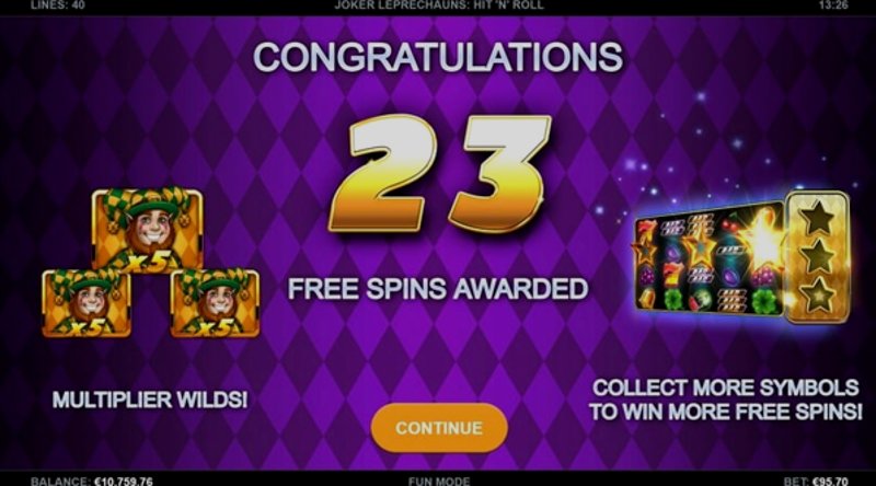 Играть Joker Leprechauns от Kalamba в казино 1Win