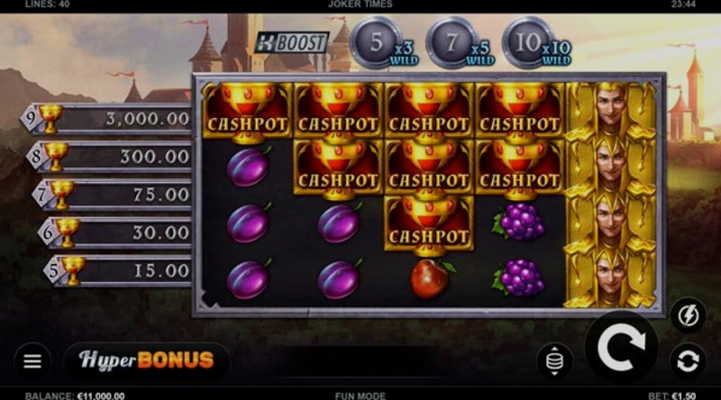 Играть Joker Times от Kalamba в казино 1Win