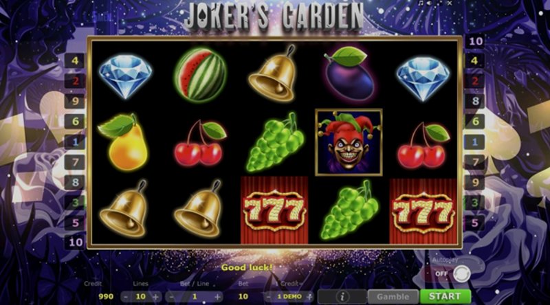 Играть Jokers Garden от 5 Men Gaming в казино 1Win