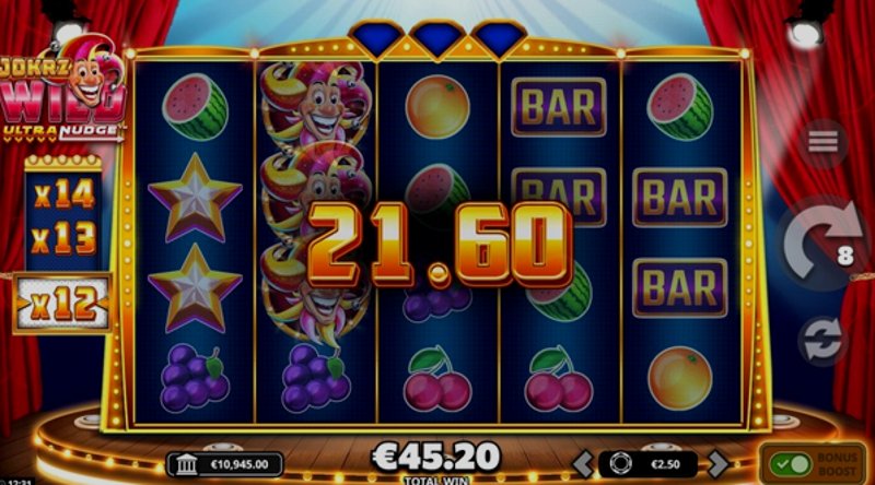 Играть Jokrz Wild UltraNudge от Yggdrasil в казино 1Win