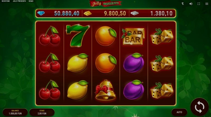 Играть Jolly Presents от Fazi в казино 1Win