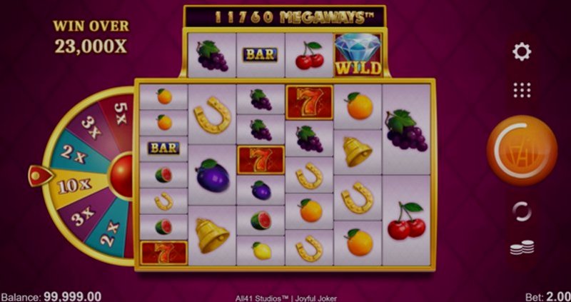 Играть Joyful Joker Megaways от Microgaming в казино 1Win
