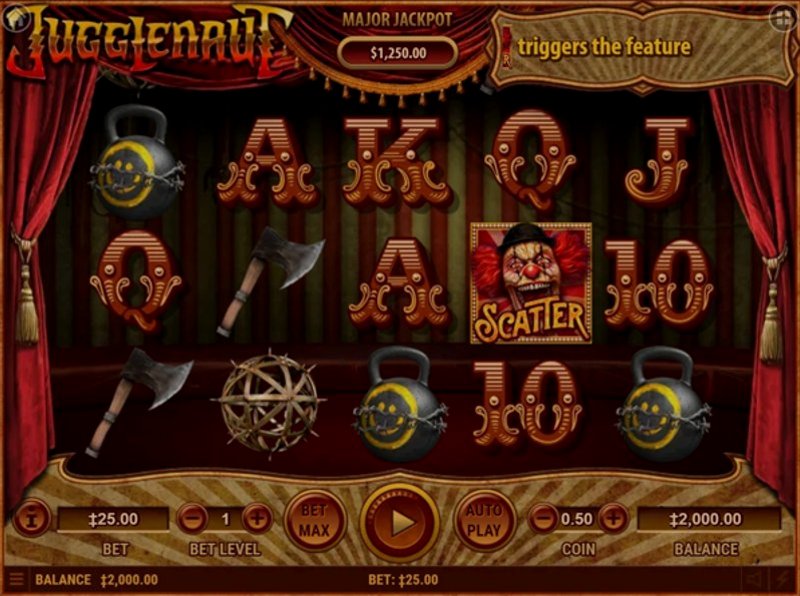 Играть Jugglenaut от Habanero в казино 1Win