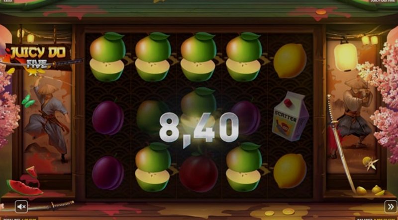 Играть Juicy Do Five от Gamebeat в казино 1Win