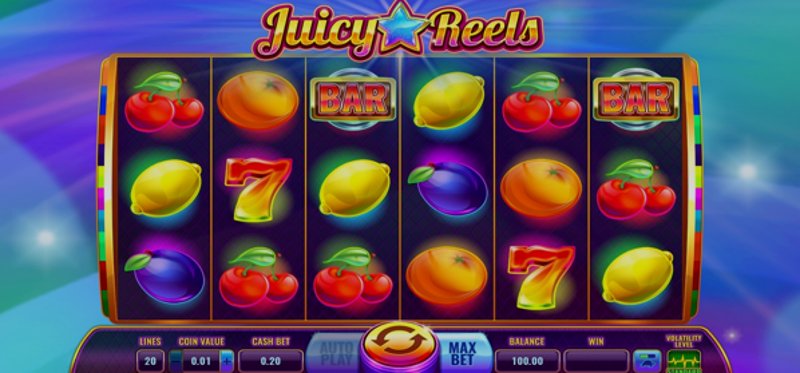 Играть Juicy Reels от Wazdan в казино 1Win