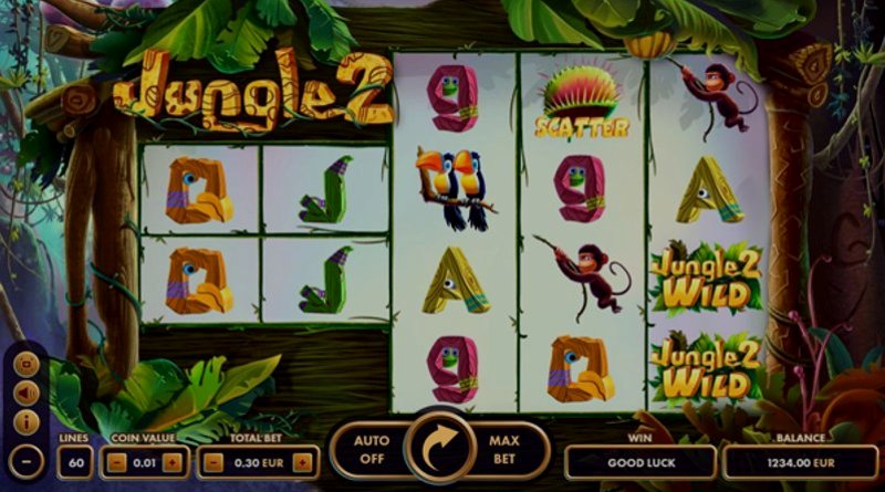 Играть Jungle 2 от Netgame в казино 1Win