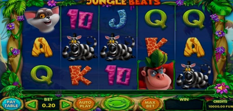 Играть Jungle Beats от Groove в казино 1Win