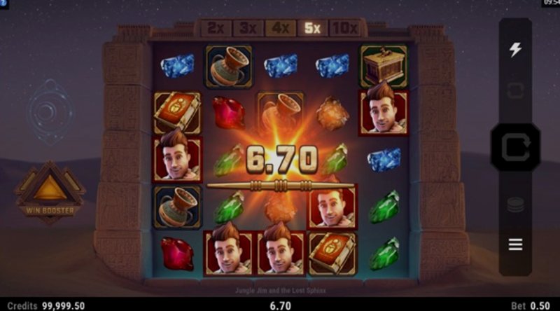 Играть Jungle Jim and the Lost Sphinx от Microgaming в казино 1Win