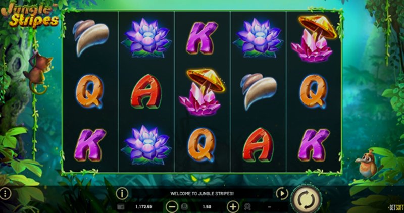 Играть Jungle Stripes от Betsoft в казино 1Win