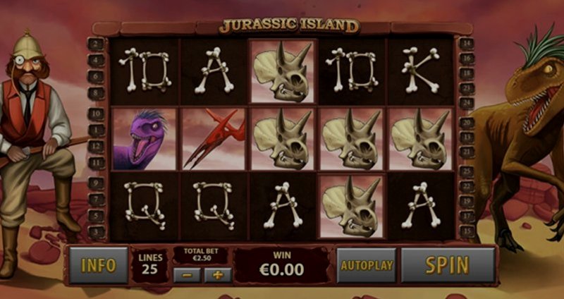 Играть Jurassic Island от Playtech в казино 1Win