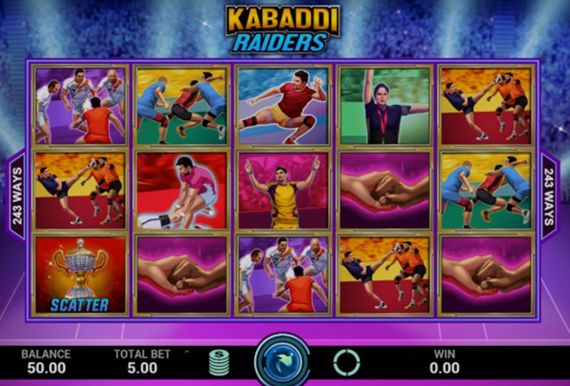 Играть Kabaddi Raiders от Caleta в казино 1Win