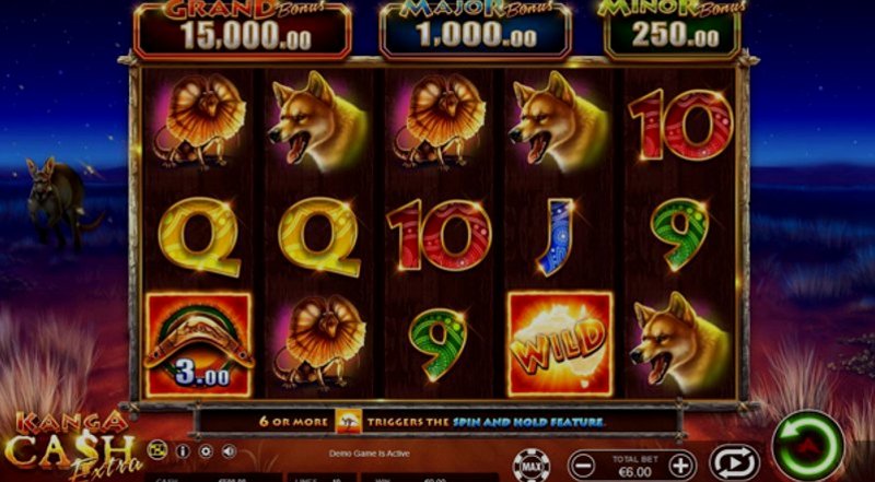 Играть Kanga Cash Extra от Ainsworthgame в казино 1Win