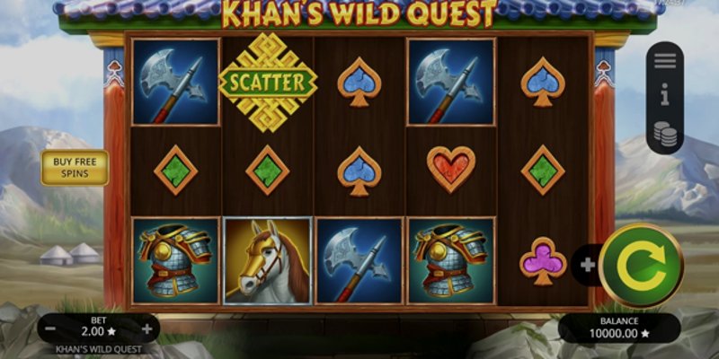 Играть Khans Wild Quest от Booming в казино 1Win