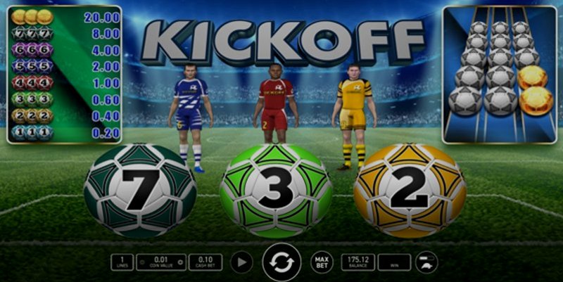 Играть KickOff от Wazdan в казино 1Win