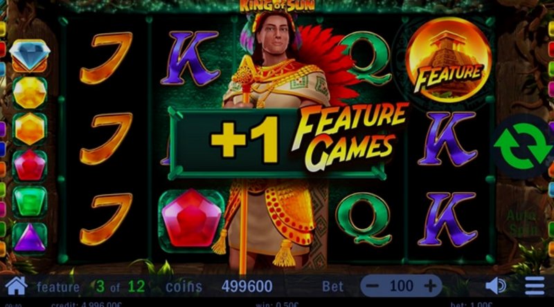Играть King of Sun от Swintt в казино 1Win