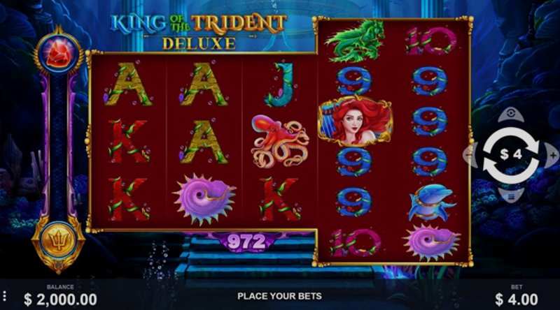 Играть King of the Trident от Pariplay в казино 1Win