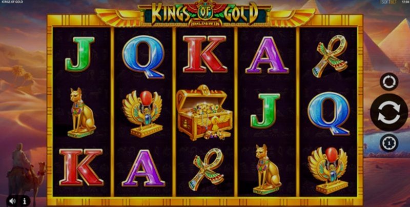 Играть Kings of Gold от Isoftbet в казино 1Win
