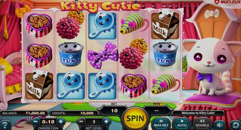 Играть Kitty Cutie от Nucleus Gaming в казино 1Win