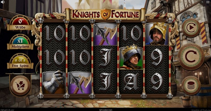 Играть Knights of Fortune от Spearhead в казино 1Win