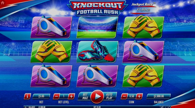 Играть Knockout Football от Habanero в казино 1Win