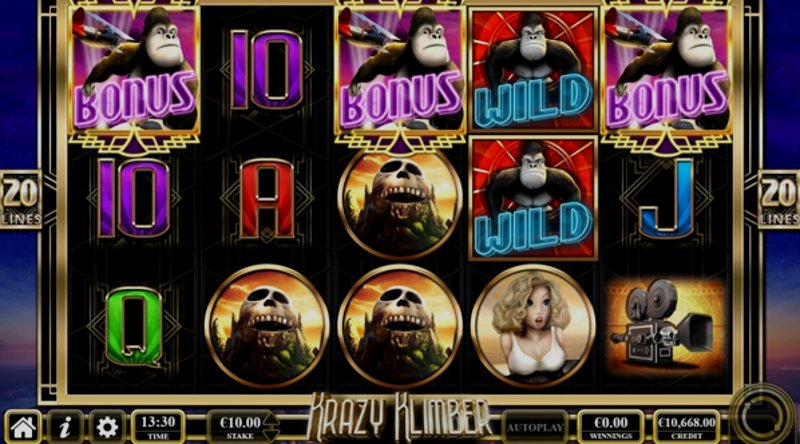 Играть Krazy Klimber от Yggdrasil в казино 1Win