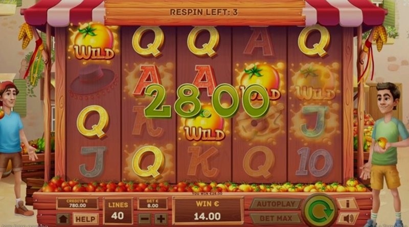 Играть La Tomatina от Tomhorngaming в казино 1Win