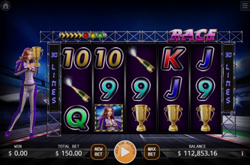 Играть Lady Racer от Kagaming в казино 1Win