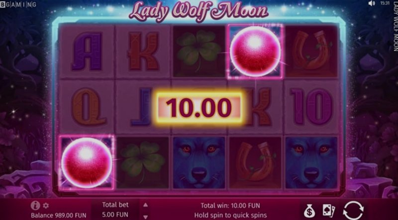 Играть Lady Wolf Moon от Bgaming в казино 1Win
