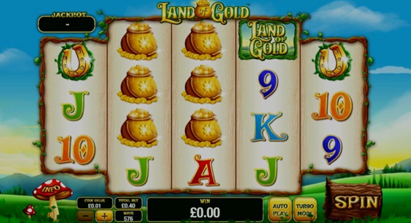 Играть Land of Gold от Kaga в казино 1Win