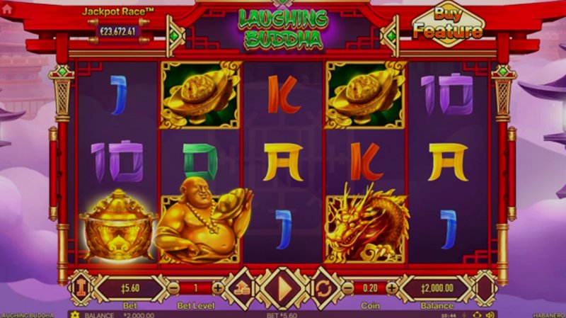 Играть Laughing Buddha от Habanero в казино 1Win