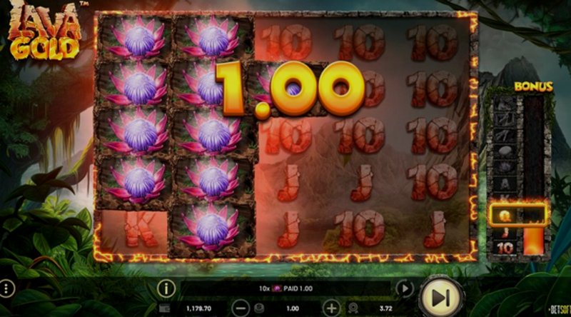 Играть Lava Gold от Betsoft в казино 1Win