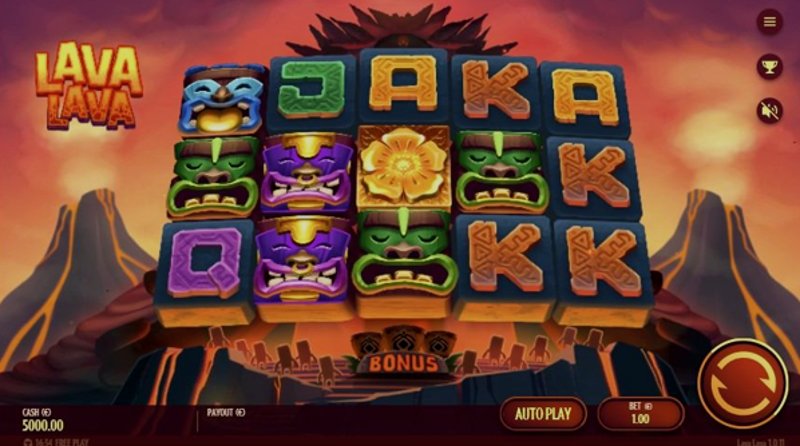 Играть Lava Lava от Thunderkick в казино 1Win