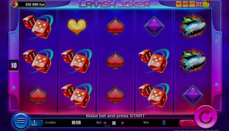 Играть Lavish Joker от Belatra в казино 1Win