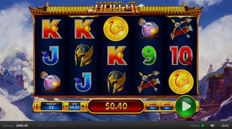 Играть Legend of Hou Yi от Pg Soft в казино 1Win