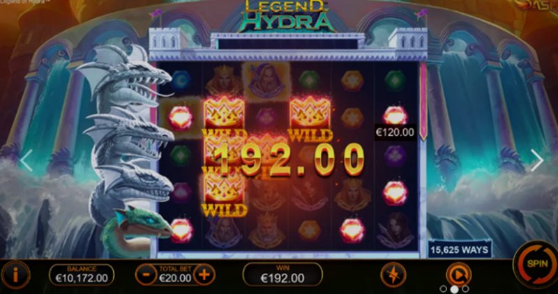 Играть Legend of Hydra Power Zones от Playtech в казино 1Win
