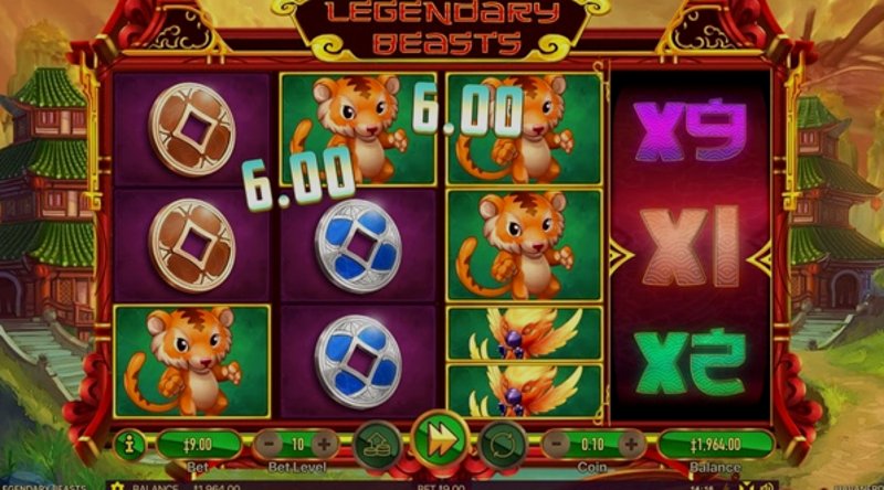 Играть Legendary Beasts от Habanero в казино 1Win