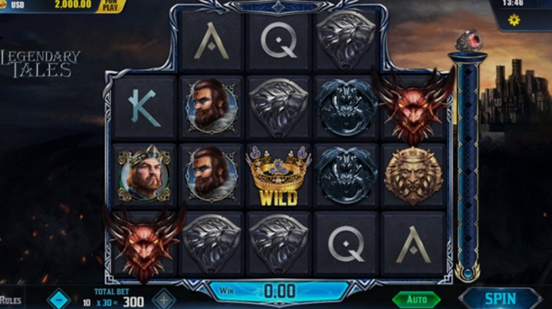 Играть Legendary от Swintt в казино 1Win
