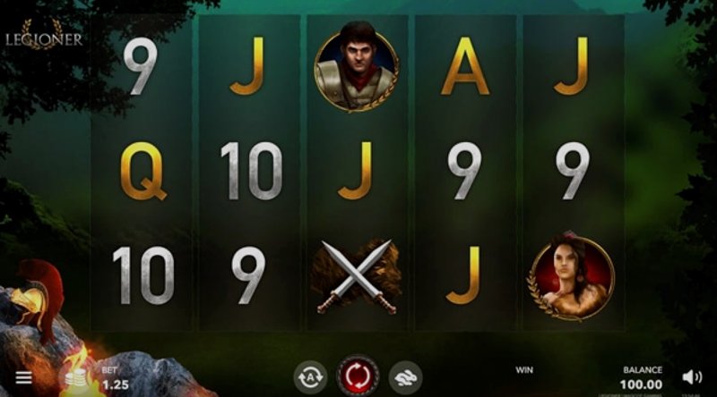 Играть Legioner от Mascot Gaming в казино 1Win