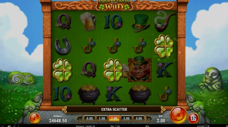 Играть Leprechaun Goes Wild от Playn Go в казино 1Win