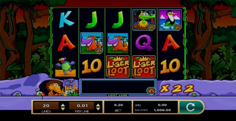 Играть Liger Loot от High5 в казино 1Win