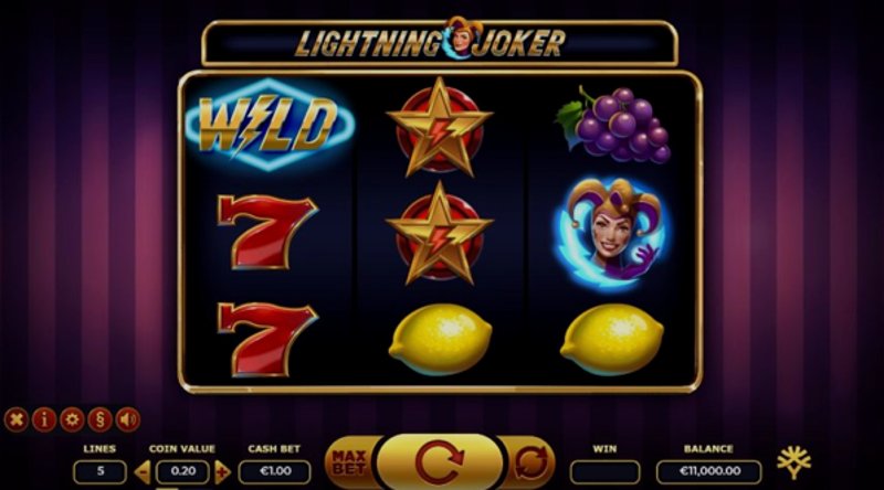 Играть Lightning Joker от Yggdrasil в казино 1Win