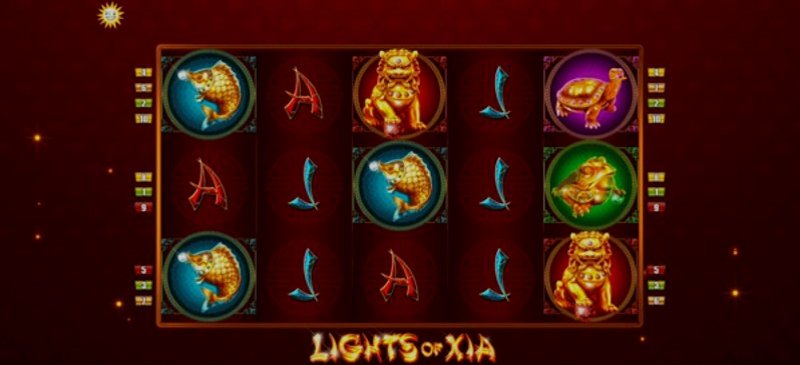 Играть Lights of Xia от Edict в казино 1Win