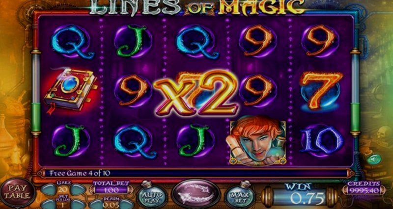 Играть Lines Of Magic от Groove в казино 1Win