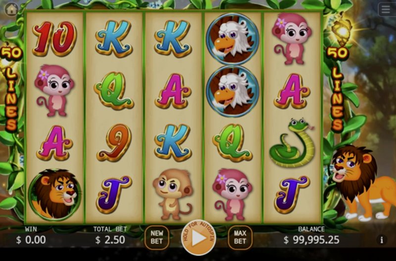 Играть Lion King And Eagle King от Kagaming в казино 1Win
