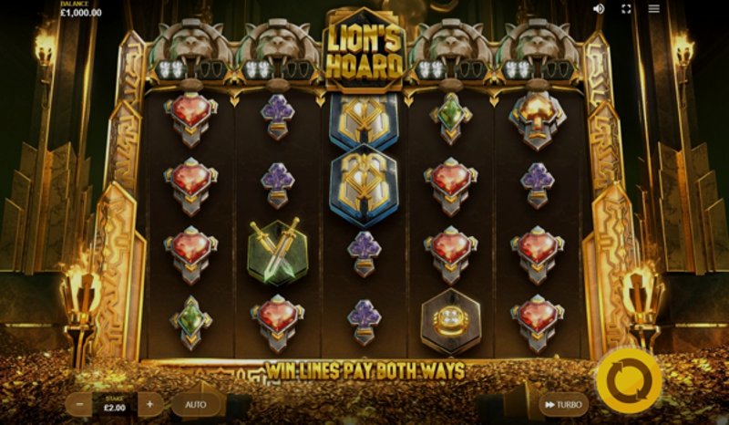 Играть Lions Hoard от Redtiger в казино 1Win